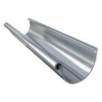 Profils de france - goutti�re zinc en 4 m�tres avec pince et boudin de 18 en diam�tre 33