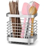 Gouttoir � couverts en acier inoxydable, �gouttoir � couverts antirouille, support pour ustensiles de ...