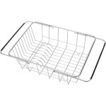 Gouttoir réglable sur lavabo, panier de rangement pour ustensiles et argenterie, pratique et extensible ... Gouttoir réglable sur lavabo, panier de rangement pour ustensiles et argenterie, pratique et extensible ...