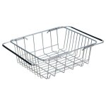 Gouttoir à vaisselle extensible au - dessus de l'évier, égouttoir à vaisselle de cuisine en acier inoxydable ... Gouttoir à vaisselle extensible au - dessus de l'évier, égouttoir à vaisselle de cuisine en acier inoxydable ...
