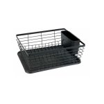 Gouttoir vaisselle noir drip, egouttoir vaisselle cuisine noir, plateau amovible, métal - plastique, ... Gouttoir vaisselle noir drip, egouttoir vaisselle cuisine noir, plateau amovible, métal - plastique, ...