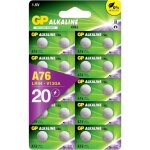 Piles lr44 lot de 20 - batteries ag13 a76 1, 5v gp extra