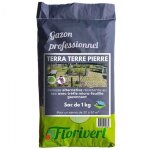 Graines de pelouse terra terre pierre 1 kg r�sistantes au sec, id�al robot tondeuse - florivert 1206460 ...
