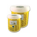 Graisse pour sabots 500 g: hoof grooming pommade jaune pour le sabot avec action super - hydratante