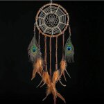 Grand attrape - rves en bambou - premium attrape rve fabriqu  la main, dcoration amrindienne pour ...