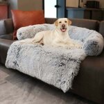 Grand coussin pour chien, panier amovible, matelas antid�rapant, confortable, convient pour canap�, lit ...