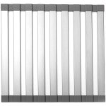 Grand gouttoir  vaisselle enroulable, gouttoir  vaisselle enroulable, couvercle d'vier, accessoires ...