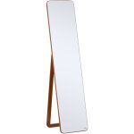 Grand miroir pleine longueur rectangulaire, 37 x 160 cm - miroir sur pied ou mural - pour chambre � coucher, ...