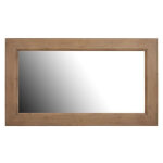 Grand miroir rectangulaire - bois - beige - interior's