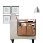 Grand organiseur de canap� organisateur caddy, support de t�l�commande de tv antid�rapant canap� accoudoir ...