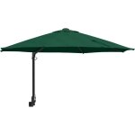 Vidaxl - parasol de jardin vert 248 x 248 x 148 cm polyester, acier