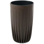 Grand pot de fleurs � caf� �cologique ray�