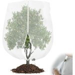 Grand sac de filet arbre fruitier, filet anti oiseaux rutilisable filet anti insecte, filet anti insecte ...
