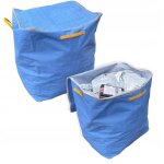 Grand sac avec oreilles et porte - jouets 3xl 220l courrier renforc