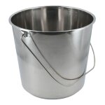 Laser tools - grand seau en acier inox de 20 litres, profondeur 310 mm