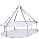 Grand schoir  pulls suspendu schoir pliable  2 niveaux adapt aux pulls, aux vtements dlicats et ...