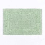 Grand tapis de bain en coton, 70 x 120 cm ? vert sauge - homescapes Grand tapis de bain en coton, 70 x 120 cm ? vert sauge - homescapes