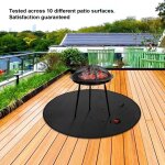 Grand tapis de brasero réutilisable pour terrasse / tapis ignifuge / tapis de braise / tapis de protection ... Grand tapis de brasero réutilisable pour terrasse / tapis ignifuge / tapis de braise / tapis de protection ...