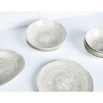 Grande assiette porcelaine cr�me 28cm