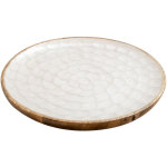 Signes grimalt - grandes botes et plateaux  assiettes assiette ovale blanche - 3x28x28cm