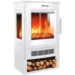 Purline - cheminée électrique sur pied avec commande wifi app Purline - cheminée électrique sur pied avec commande wifi app