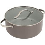 Grande marmite  double revtement cramique 28 cm, 7, 0 l maesto mr - 4009 - 28