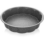 Grande moule � tarte en granit 28, 5 cm