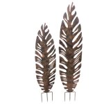 La grande prairie - ensemble 2 treillages plume 40x1x170cm