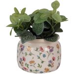 La grande prairie - pot de fleurs color� c�ramique 20x20x15cm
