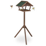 Grande table a oiseaux sur poteau