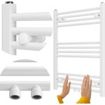 Granitan - chauffage de salle de bain kaloryfer drabin moderne bleu 80x60 cm raven