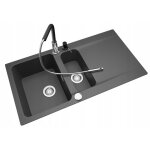 Granitan - franke évier orion oid 651 - 100 distributeur de robinet noir Granitan - franke évier orion oid 651 - 100 distributeur de robinet noir