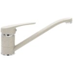 Granitan - robinet de cuisine droit pour vier beige robinet mlangeur rox