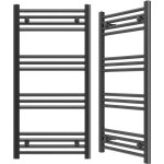 Granitan - seche serviettes noir radiateur 50x100 cm calorifere moderne breno 85035986