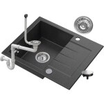Granitan - vier en granit avec gouttoir siphon tinos granit