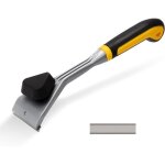 Grattoir � peinture en carbure avec lames de rechange, poign�e douce, grattoir � bois pour enlever la ...