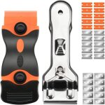 Grattoir plaque vitroc�ramique, grattoir vitre pour plaque vitroc�ramique, four, porte, verre, fen�tre ...