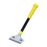 Grattoir vitre, racloir pour plaque avec fonction knock - out, scraper plancha  long manche pour plaque ...