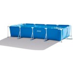 Gre - kit piscine rectangulaire tubulaire 4 - 5 x 2 - 2 x 0 - 84m bleu - intex