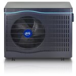 Gre pompe  chaleur pour piscine ? 9, 5 kw ? jusqu? 60 m ? inverter connecte ? titane ? noir