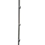 Rail de fixation pour lame bardage clin clic alvéolaire Rail de fixation pour lame bardage clin clic alvéolaire