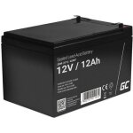 Greencell� rechargeable batterie agm 12v 12ah accumulateur au gel plomb cycles sans entretien vrla battery ...