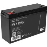 Greencell� rechargeable batterie agm 6v 12ah accumulateur au gel plomb cycles sans entretien vrla battery ...