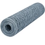 Werka pro - grillage galvanis mailles hexagonales de 25 mm 0, 5 x 25m