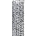 Grillage hexagonal galvanis�, 50 cm x 25 mo, maille 25 mm, fil 0, 8 mm - 25 mo - sb 2940161
