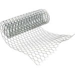 Grillage poule galvanis� jardin poulailler, xu, voliere triple torsion tailles au choix maille fine 0. ...
