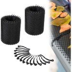 Grillage protege gouttiere 6 m x 15 cm grillage de protection pour ch�neaux avec clips de fixation protection ...