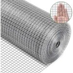 Grillage rigide 91 cm x 15, 24 m grillage galvanis� maille carree grillage � poule 12, 7mm grillage soud� ...