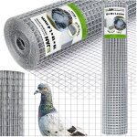 Grillage soud� 19x19x1, 4 mm pour voli�res, cl�tures de 25 m� pour cages d'�levage