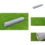 Grillage pour volière acier galvanisé 10x1 m argenté - treillis metallique - grillage agricole - clôture ... Grillage pour volière acier galvanisé 10x1 m argenté - treillis metallique - grillage agricole - clôture ...